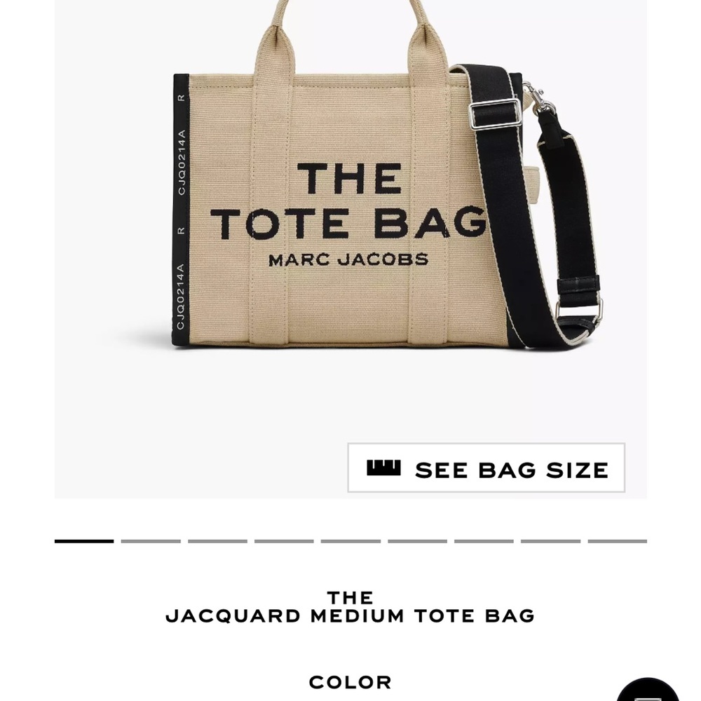 MARC JACOBS MEDIUM TOTE BAG